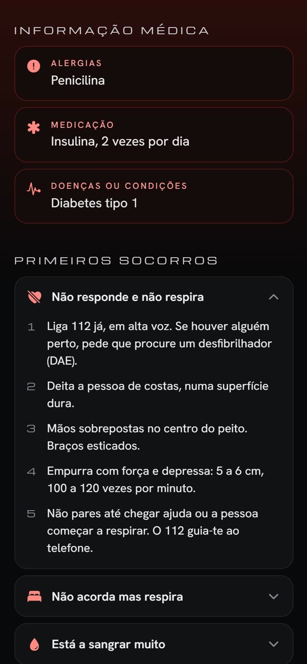 Primeiros socorros passo a passo